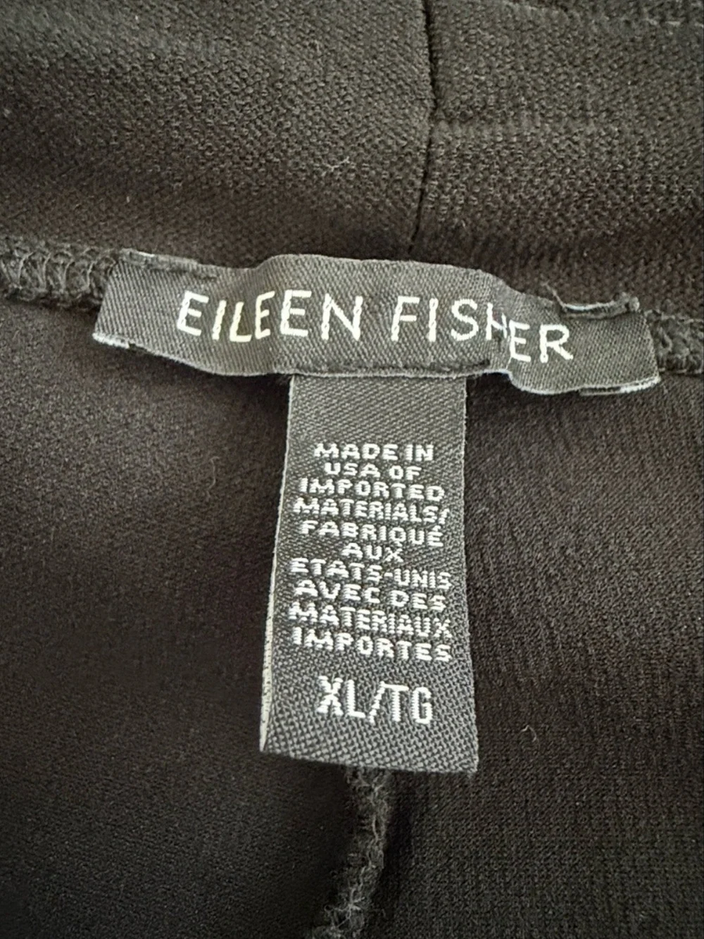 Eileen Fisher Stretch Crepe Tapered Ankle Pant
